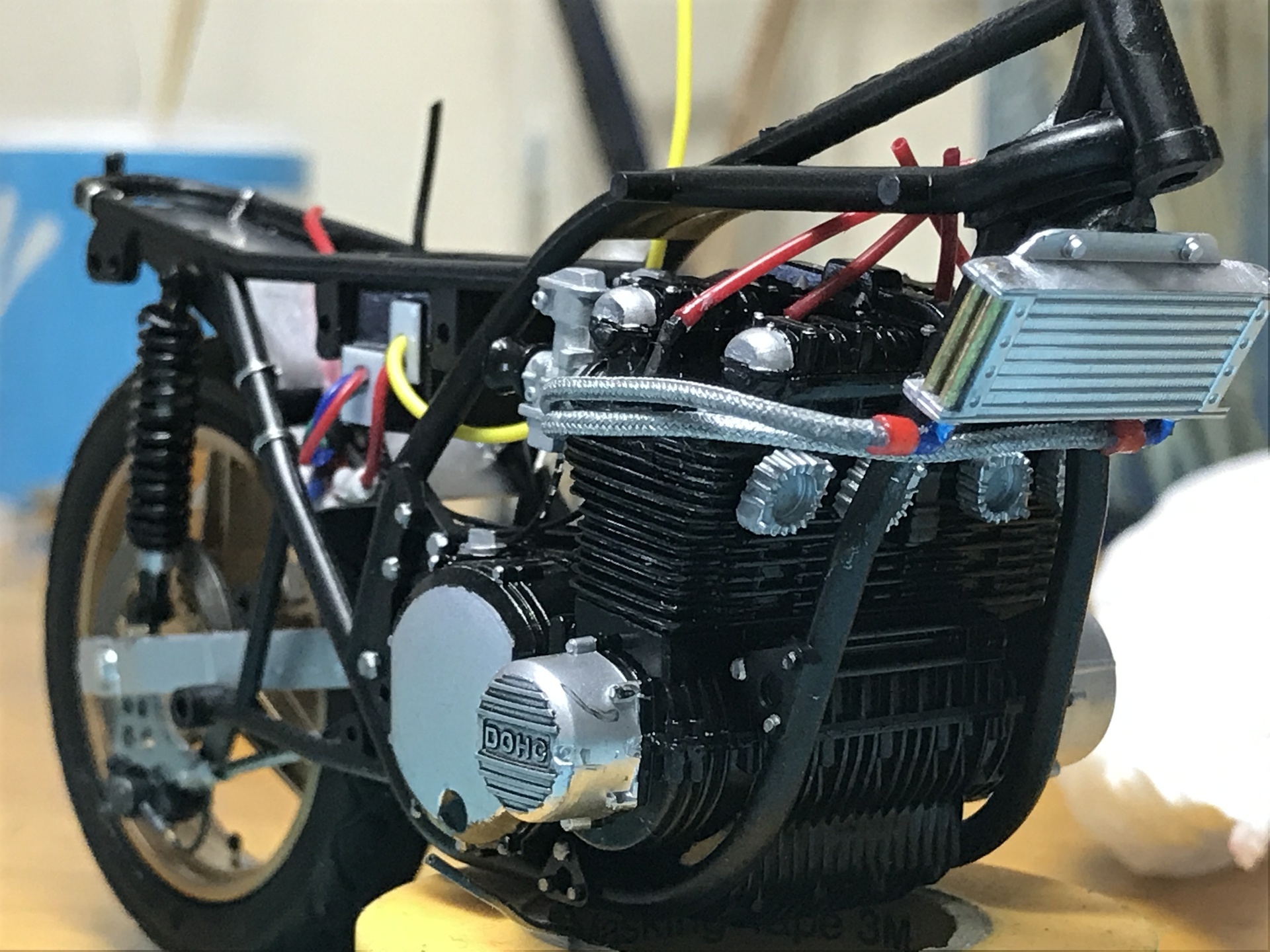 カワサキZ750FX製作日記8: Toshiのプラモデル制作日記