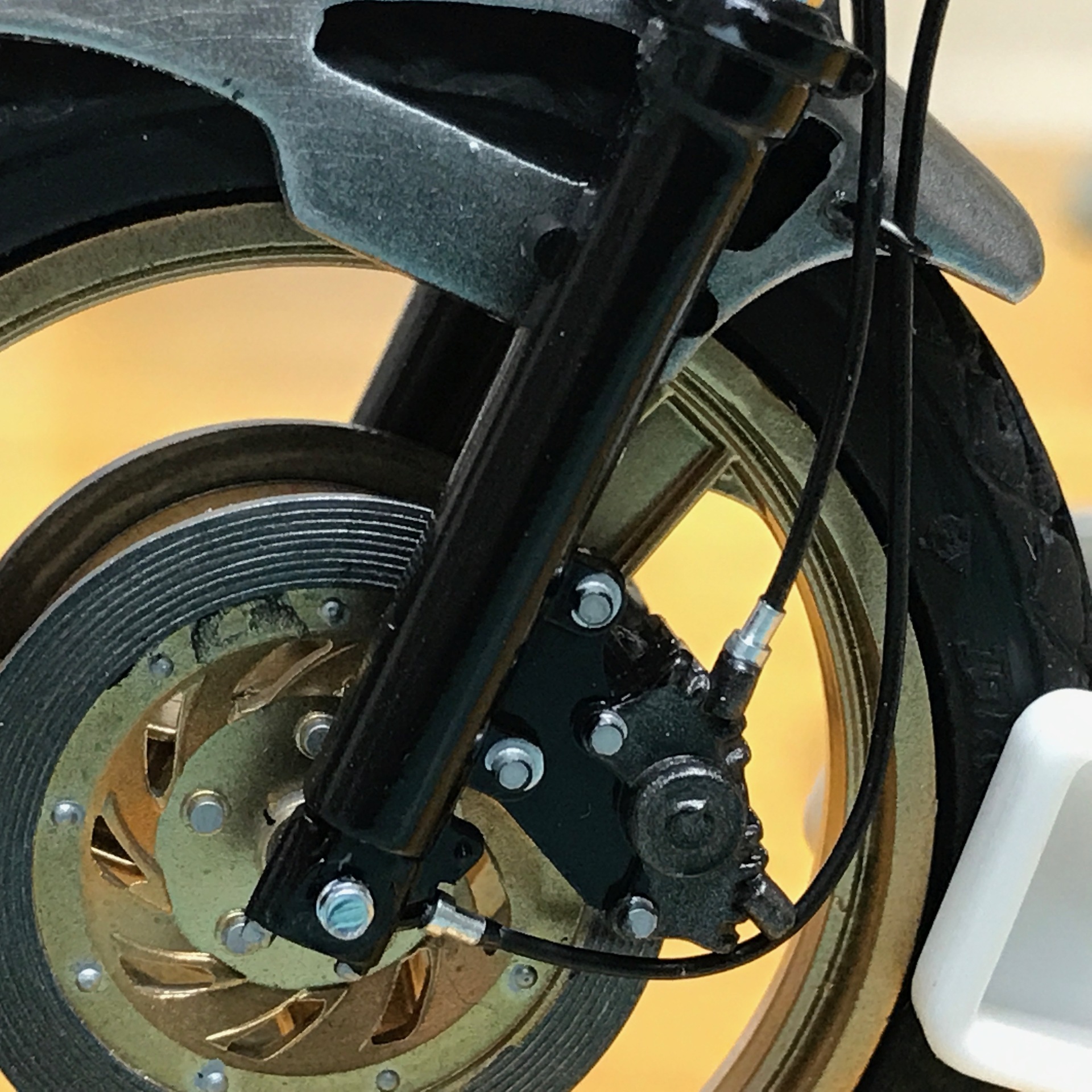 Z750FXフロントフェンダー 持ち合わせる